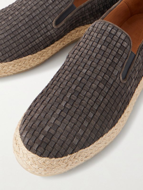Bowline 001 Woven Suede Espadrilles - CU