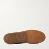 Ginnasio 001 Leather-Trimmed Suede Sneakers - E1