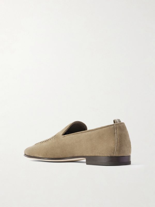 Oliver 013 Suede Loafers - BK