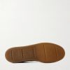 Ginnasio 001 Leather-Trimmed Suede Sneakers - E1