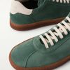 Ginnasio 001 Leather-Trimmed Suede Sneakers - CU Ginnasio 001 Leather-Trimmed Suede Sneakers - CU