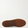 Ginnasio 001 Leather-Trimmed Suede Sneakers - E1 Ginnasio 001 Leather-Trimmed Suede Sneakers - E1