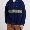 Polite Oversized Embroidered Appliquéd Organic Cotton-Corduroy Sweatshirt - FR