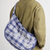 Big Shop Embellished Checked Cotton Tote - FR Big Shop Embellished Checked Cotton Tote - FR