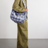 Big Shop Embellished Checked Cotton Tote - OU Big Shop Embellished Checked Cotton Tote - OU
