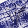 Lush Wide-Leg Checked Organic Cotton Trousers - E1 Lush Wide-Leg Checked Organic Cotton Trousers - E1