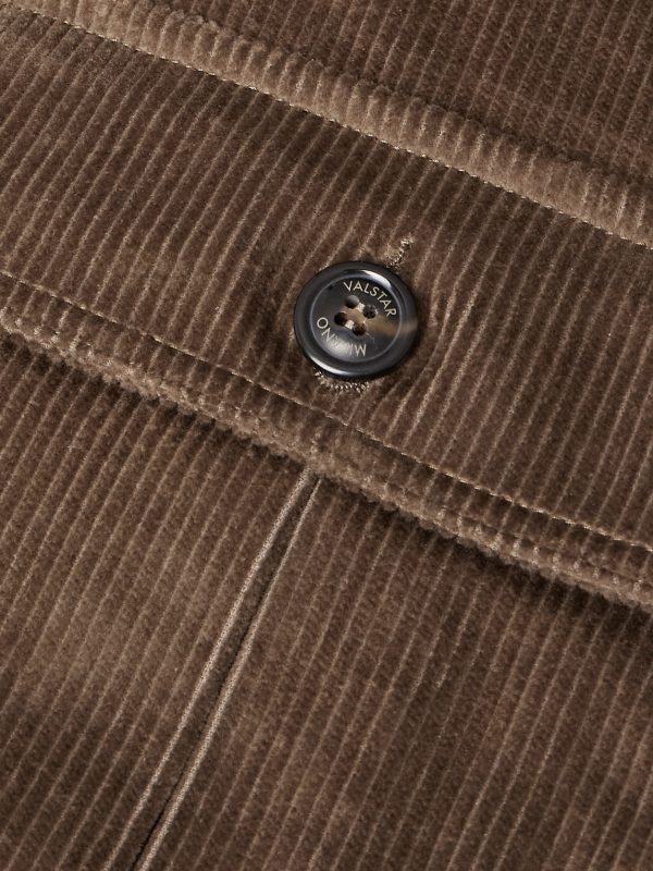 Valstarino Cotton-Blend Corduroy Padded Jacket - E1 Valstarino Cotton-Blend Corduroy Padded Jacket - E1