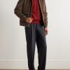 Valstarino Cotton-Blend Corduroy Padded Jacket - OU Valstarino Cotton-Blend Corduroy Padded Jacket - OU