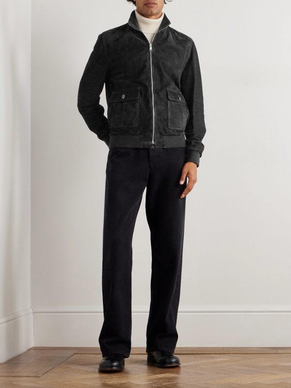 Valstarino Reversible Suede and Shell Jacket - OU