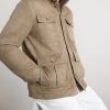 Brera Padded Suede Field Jacket - CU Brera Padded Suede Field Jacket - CU