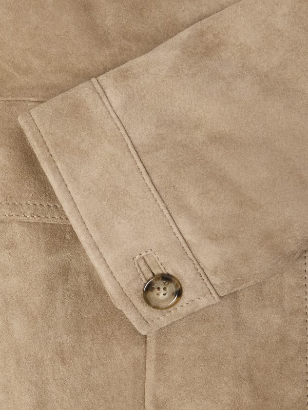 Brera Padded Suede Field Jacket - E1 Brera Padded Suede Field Jacket - E1