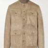 Brera Padded Suede Field Jacket Brera Padded Suede Field Jacket