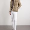 Brera Padded Suede Field Jacket - OU Brera Padded Suede Field Jacket - OU