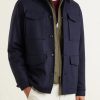 Demetry Wool-Blend Field Jacket with Detachable Shell Gilet - E2