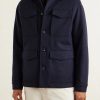 Demetry Wool-Blend Field Jacket with Detachable Shell Gilet - FR
