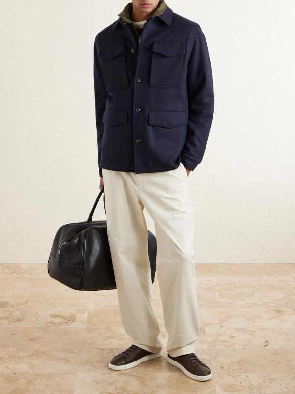 Demetry Wool-Blend Field Jacket with Detachable Shell Gilet - OU