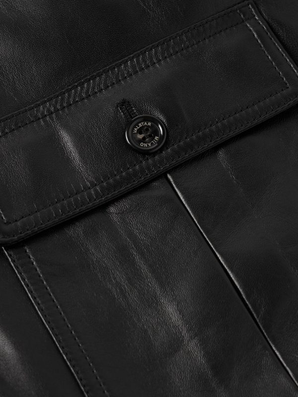 Valstarino Leather Down Jacket - CU Valstarino Leather Down Jacket - CU