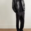 Valstarino Leather Down Jacket - OU Valstarino Leather Down Jacket - OU