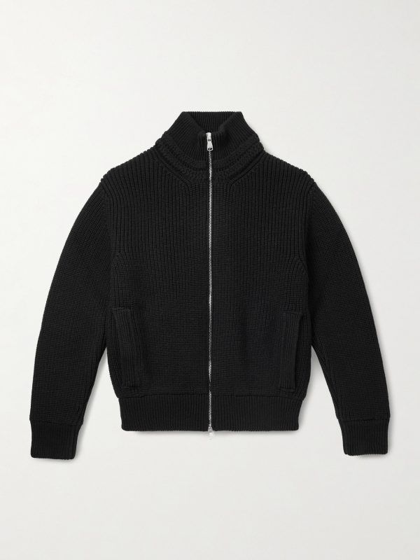 Wool Zip-Up Sweater Wool Zip-Up Sweater