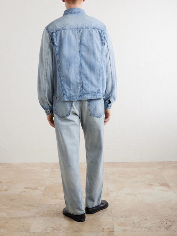 Faded Denim Jacket - BK Faded Denim Jacket - BK