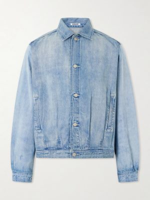 Faded Denim Jacket Faded Denim Jacket