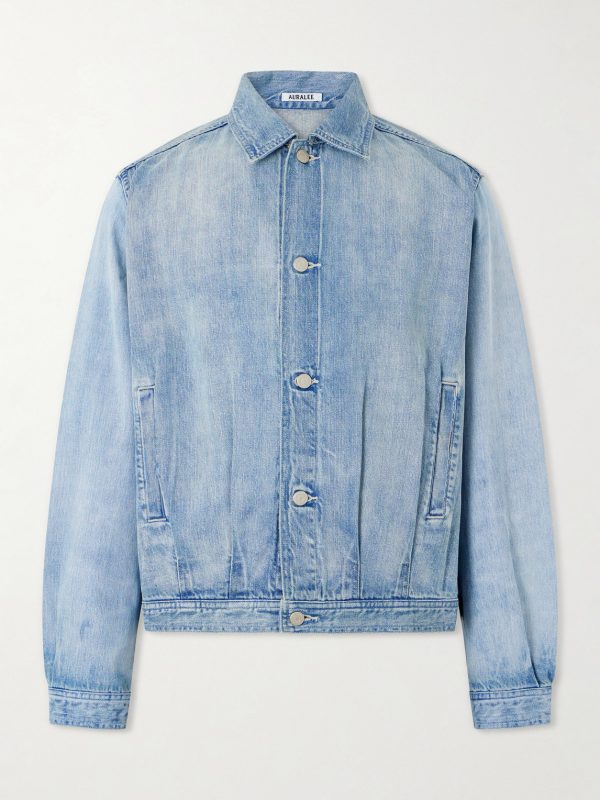 Faded Denim Jacket Faded Denim Jacket
