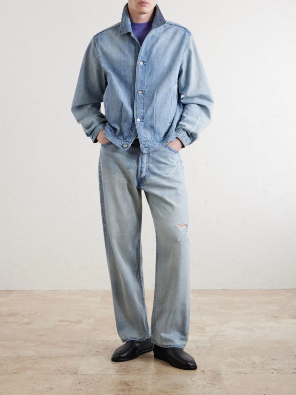 Faded Denim Jacket - OU Faded Denim Jacket - OU