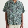 Printed Silk Satin Shirt - FR Printed Silk Satin Shirt - FR