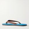 Leather Flip-Flops - BK Leather Flip-Flops - BK
