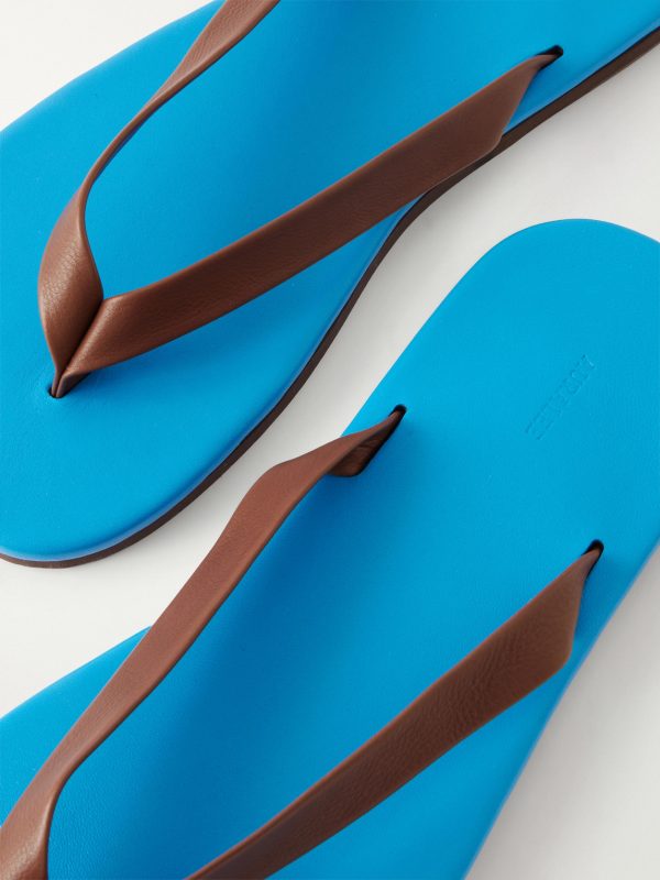 Leather Flip-Flops - CU Leather Flip-Flops - CU