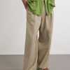 Leather Flip-Flops - OU Leather Flip-Flops - OU