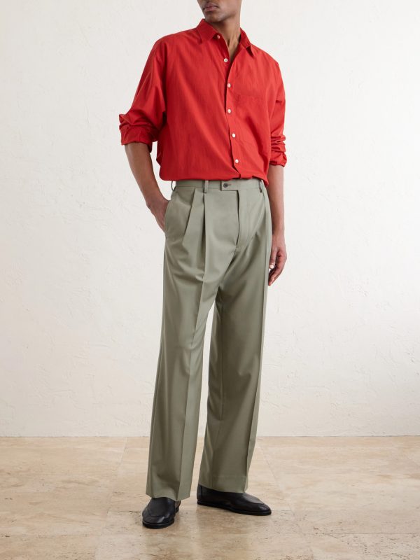 Ultra Fine Tropical Wool Trousers - OU Ultra Fine Tropical Wool Trousers - OU