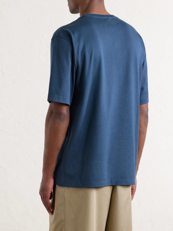 Luster Cotton-Jersey T-Shirt - BK Luster Cotton-Jersey T-Shirt - BK