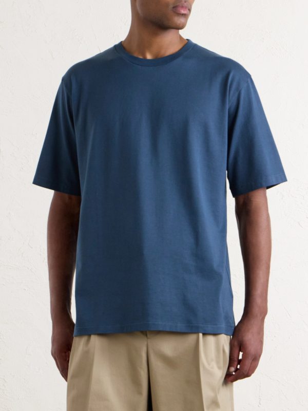 Luster Cotton-Jersey T-Shirt - FR Luster Cotton-Jersey T-Shirt - FR