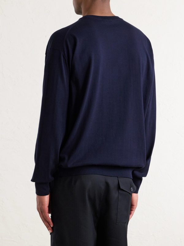 Luster Knitted T-Shirt - BK Luster Knitted T-Shirt - BK