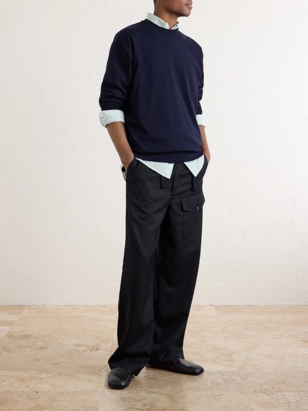 Luster Knitted T-Shirt - OU Luster Knitted T-Shirt - OU