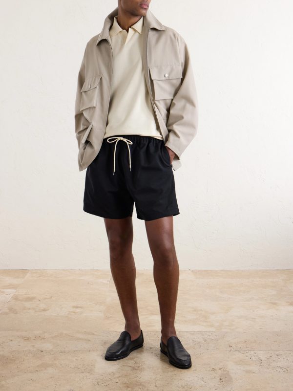 Knitted Silk Polo Shirt - OU Knitted Silk Polo Shirt - OU