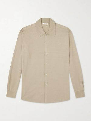 Knitted Silk Shirt Knitted Silk Shirt