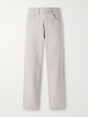 Wide-Leg Twist Brown Cotton Jeans Wide-Leg Twist Brown Cotton Jeans