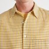 Checked Cotton-Poplin Shirt - E1 Checked Cotton-Poplin Shirt - E1