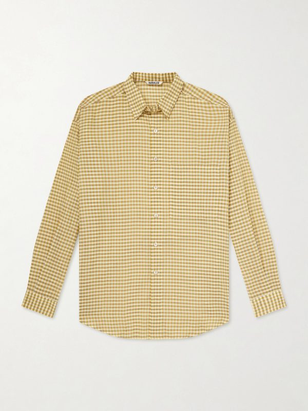 Checked Cotton-Poplin Shirt Checked Cotton-Poplin Shirt