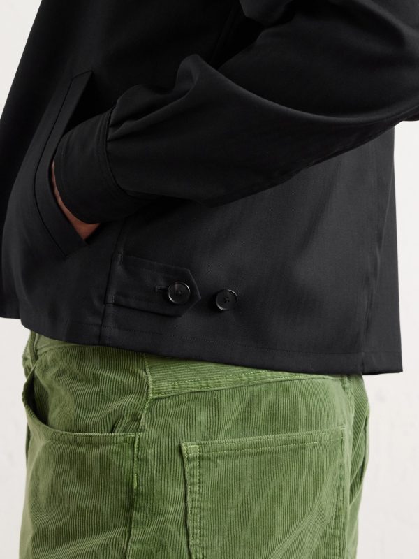 Herringbone Wool Blouson - CU Herringbone Wool Blouson - CU