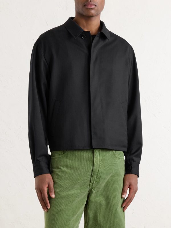 Herringbone Wool Blouson - FR Herringbone Wool Blouson - FR