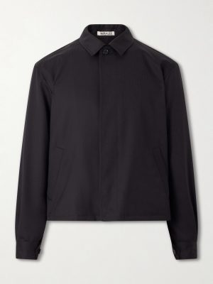 Herringbone Wool Blouson Herringbone Wool Blouson