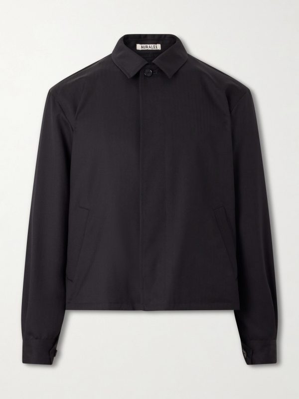 Herringbone Wool Blouson Herringbone Wool Blouson
