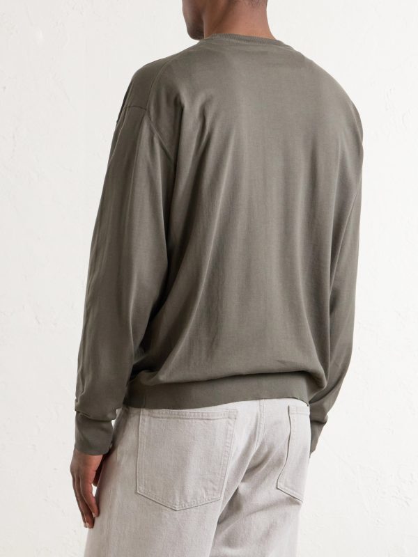 Luster Knitted T-Shirt - BK Luster Knitted T-Shirt - BK
