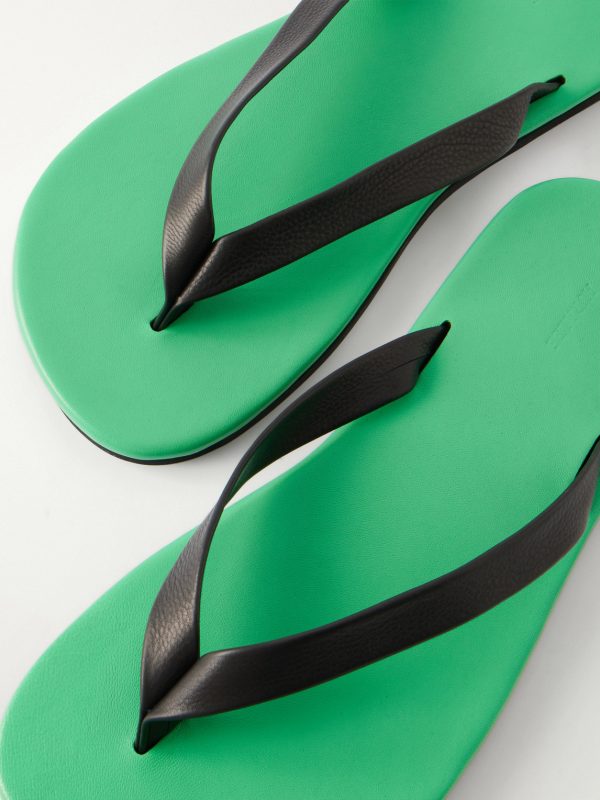 Leather Flip-Flops - CU