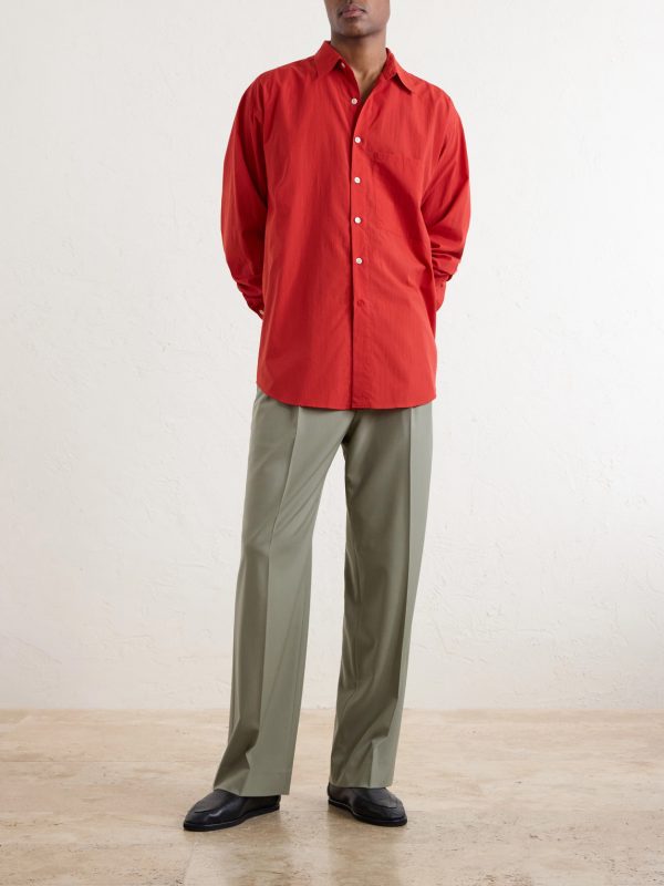 Cotton-Poplin Shirt - OU