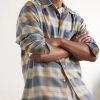 Checked Wool-Poplin Shirt - CU Checked Wool-Poplin Shirt - CU