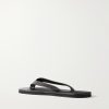 Leather Flip-Flops - BK Leather Flip-Flops - BK